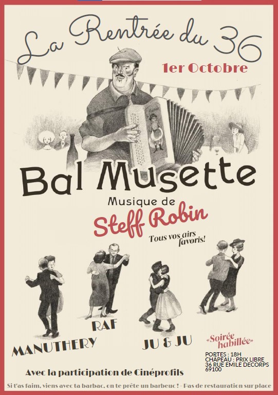 Bal Musette 1er Oct